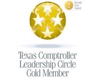 Texas Comptroller Leadership Circle Gold Member